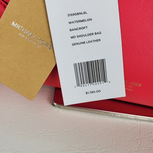 Rare Michael Kors Runway Edition Calf Leather Shoulder Bag - New - Picture 6 of 15